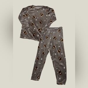 Fleece Teddy Bear Pajamas
